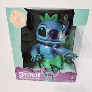 Disney Hula Dancing Stitch Figure - 9‎ Inch Tall, MulticolorOriginal Box